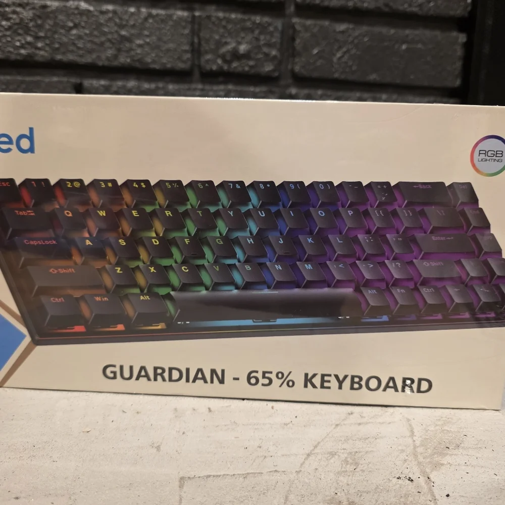 NEW In Box Ranked Mechanical Keyboard PC Xbox PS5 RGB Lighting Gaming Office